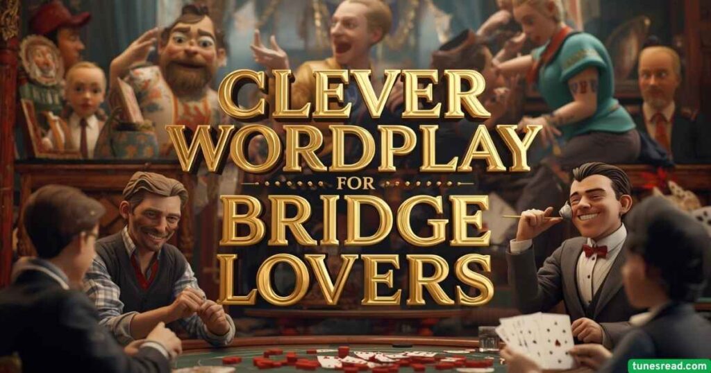 Clever Wordplay for Bridge Lovers