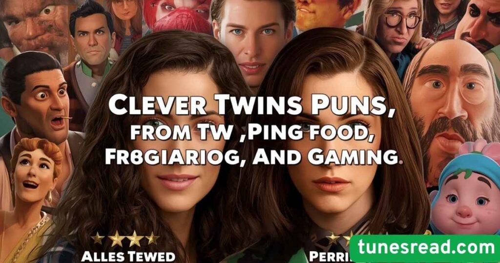 Clever Twin Puns from Food, Movies, TV, and Gaming