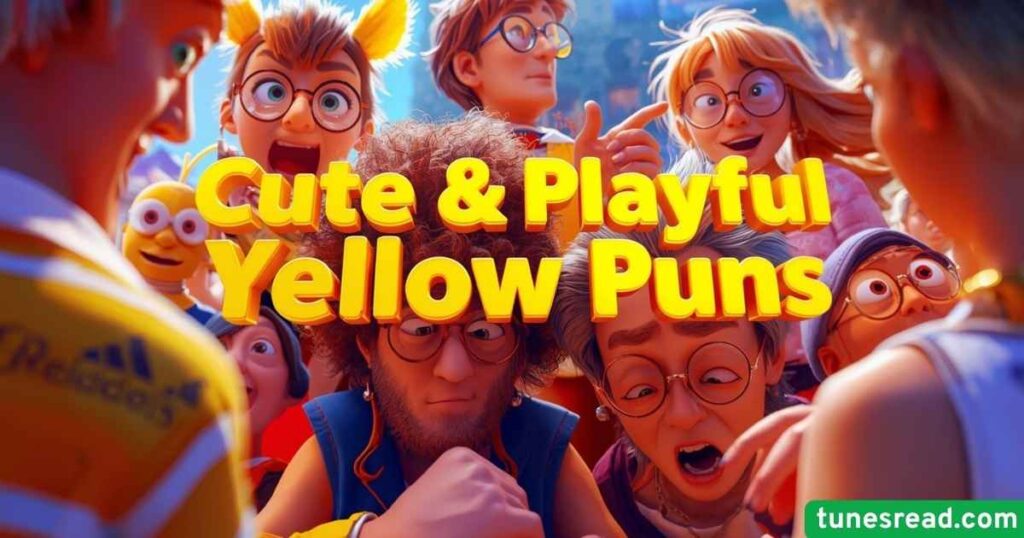 Cute & Playful Yellow Puns