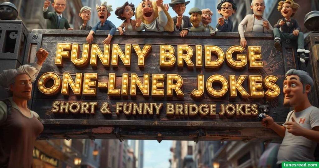 Funny Bridge One-Liner Jokes – Short & Funny Bridge Jokes