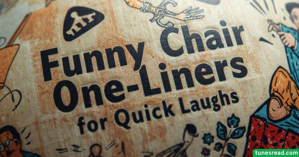 Funny Chair One-Liners for Quick Laughs