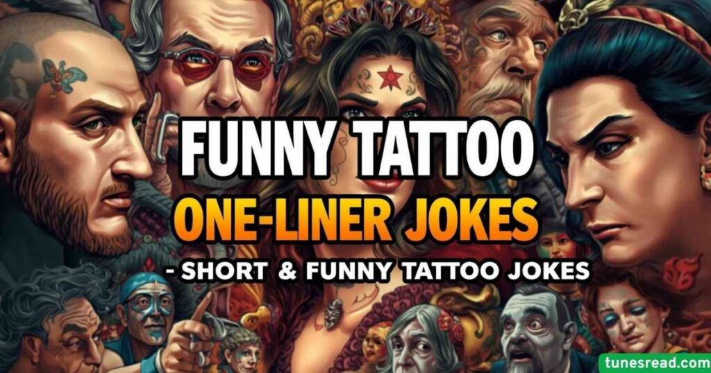 Funny Tattoo One-Liner Jokes – Short & Funny Tattoo Jokes