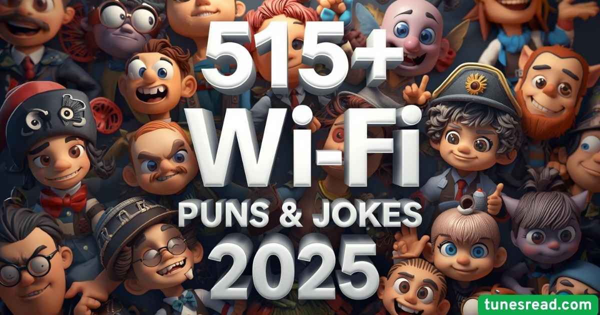 515+ Funny WiFi Puns & Jokes One Liner (2025)