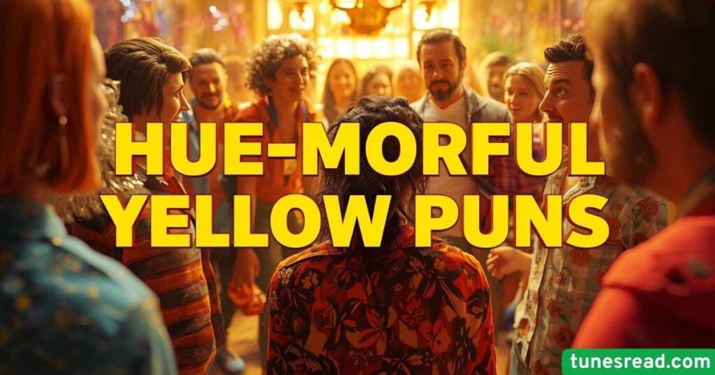 Hue-morful Yellow Puns