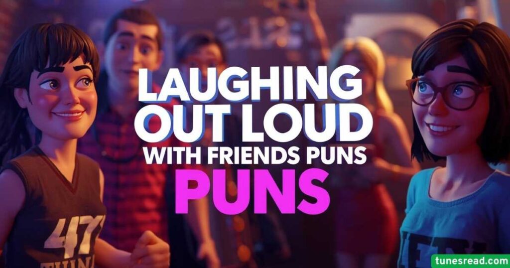 Laughing Out Loud with Friends Puns