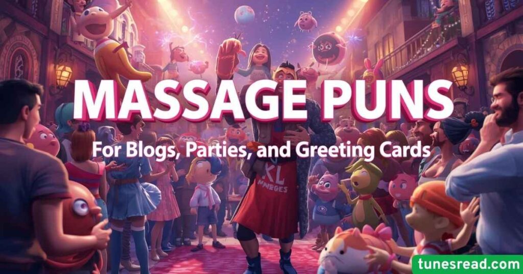 Massage Puns for Blogs, Parties, and Greeting Cards