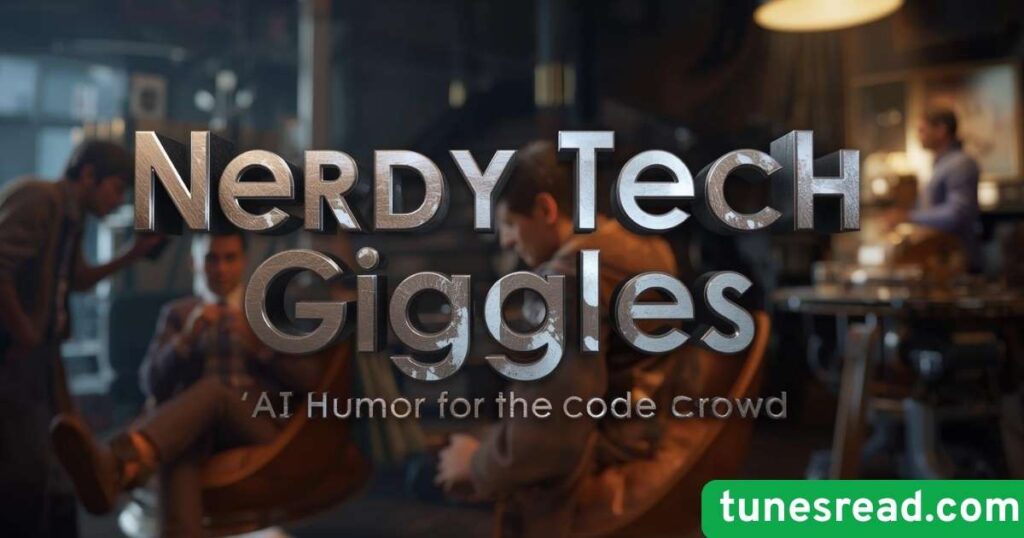 Nerdy Tech Giggles – AI Humor for the Code Crowd