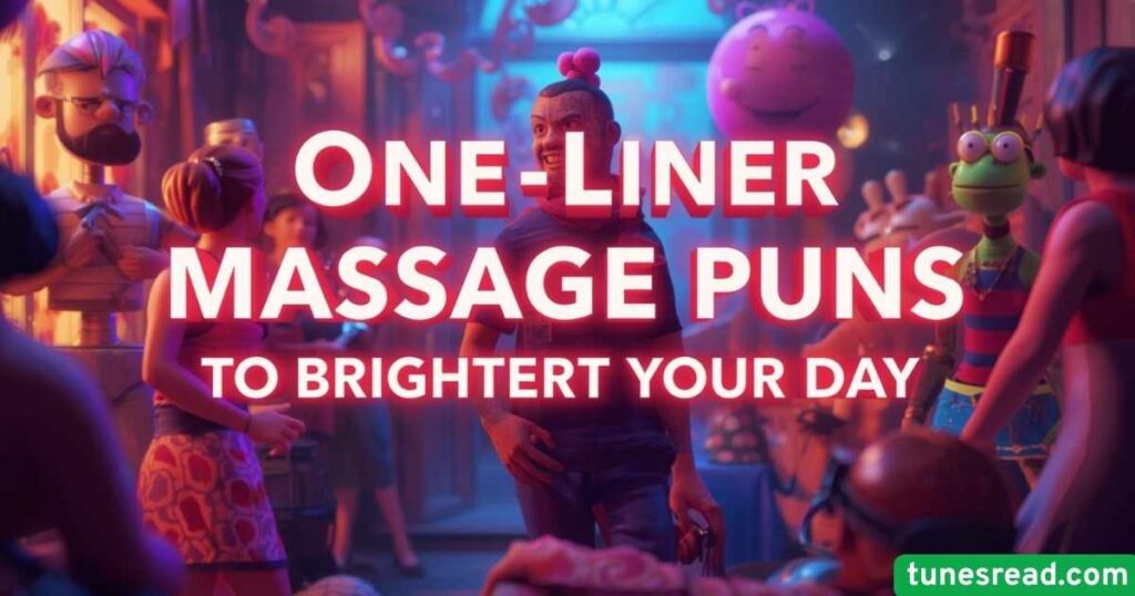 One-Liner Massage Puns to Brighten Your Day