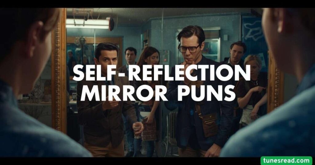 Self-Reflection Mirror Puns