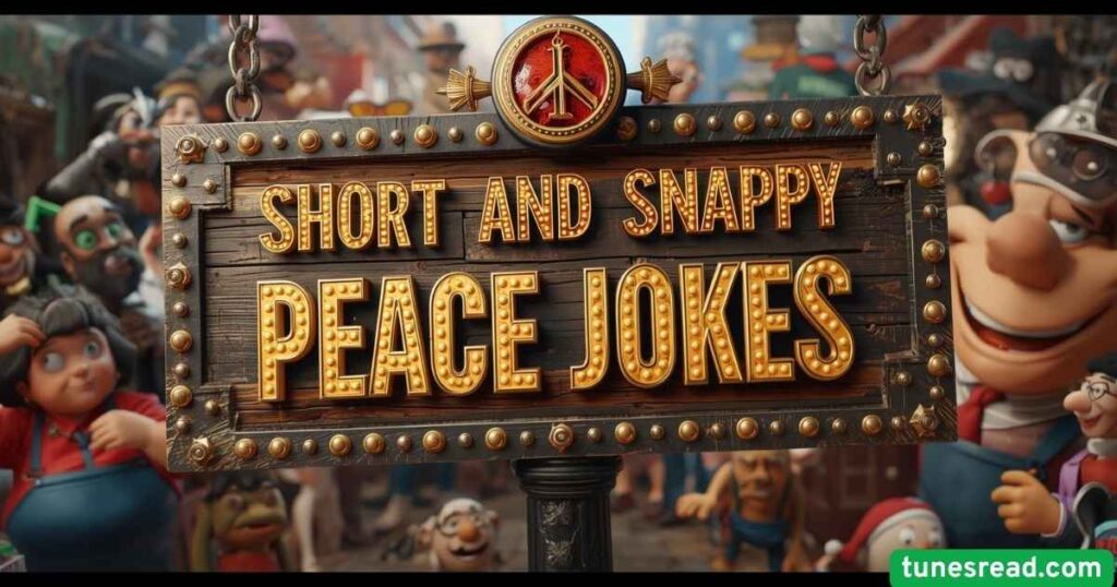 Short and Snappy Peace Jokes
