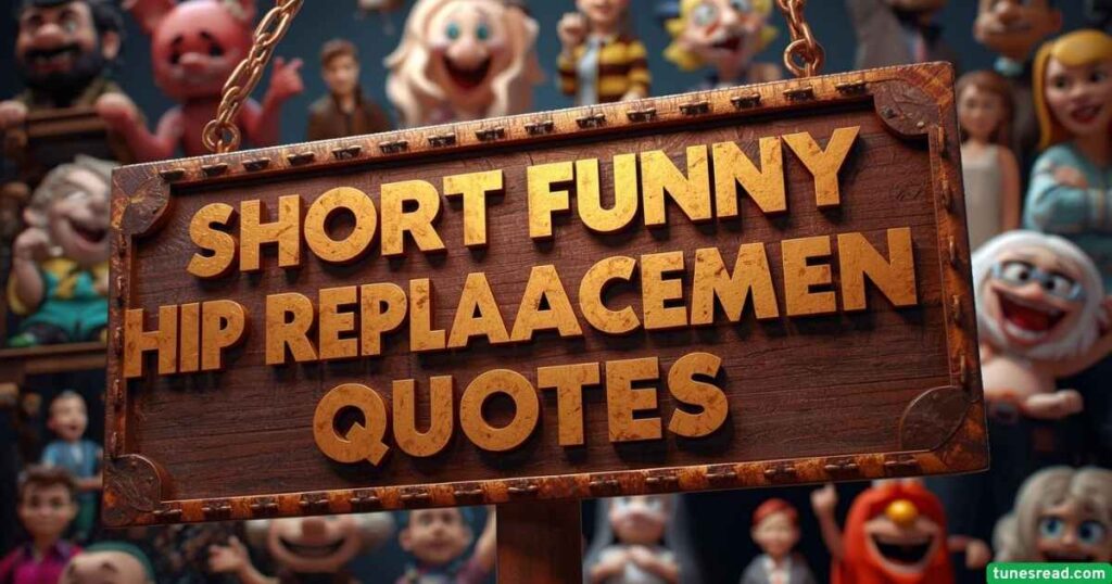 Short Funny Hip Replacement Quotes
