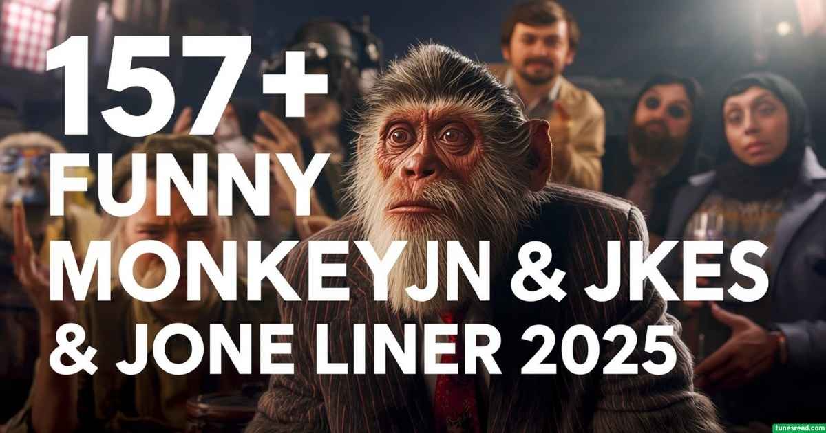 157+ Funny Monkey Puns & Jokes One Liner (2025)