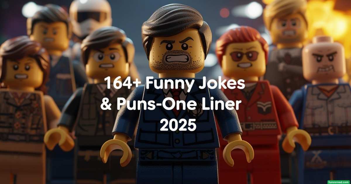 164+ Funny Lego Jokes & Puns One Liner (2025)