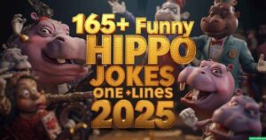 165+ Funny Hippo Jokes & Puns One Liner (2025)