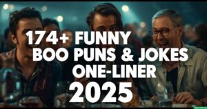 174+ Funny Boo Puns & Jokes One Liner (2025)