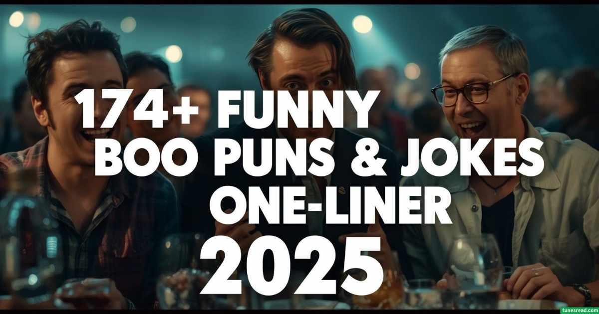 174+ Funny Boo Puns & Jokes One Liner (2025)