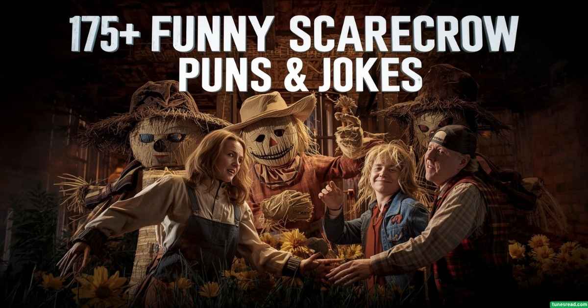 175+ Funny Scarecrow puns & Jokes One Liner (2025)