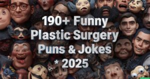 190+ Funny Plastic surgery Puns & Jokes One Liner (2025)