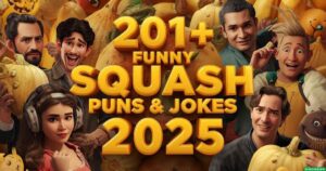 201+ Funny Squash Puns & Jokes One Liner (2025)