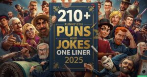 210+ Funny Pen Puns & Jokes One Liner (2025)
