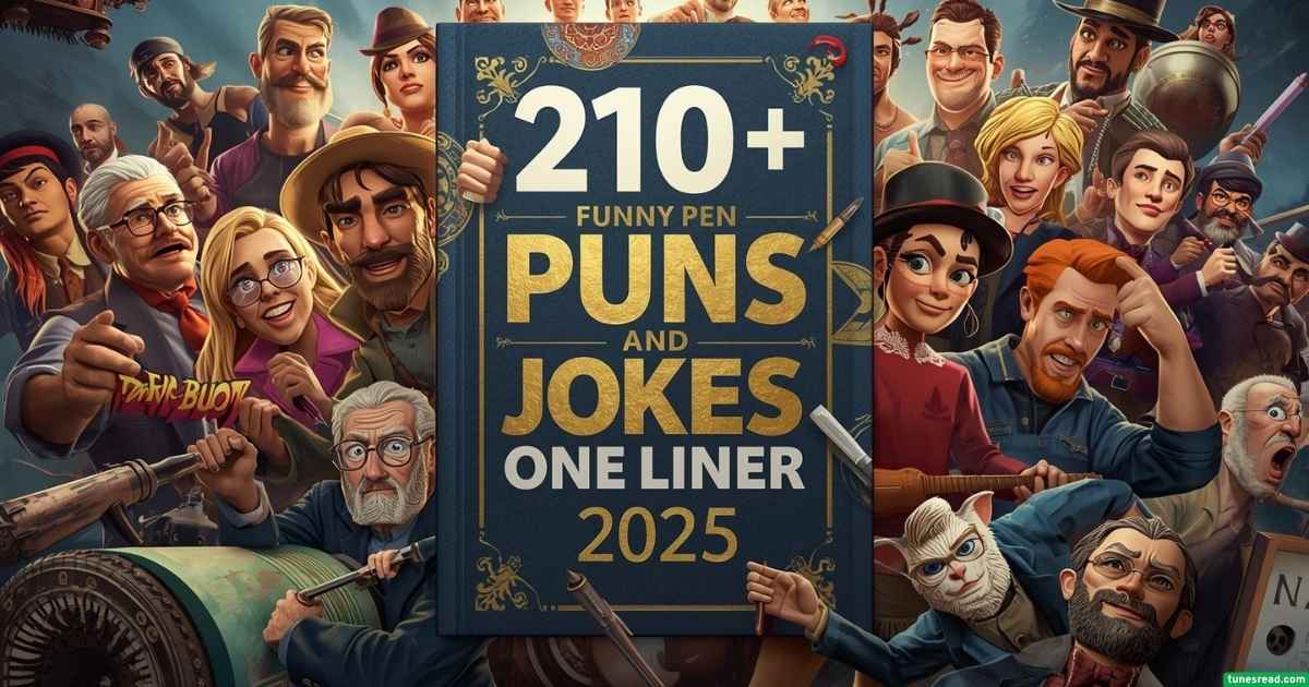 210+ Funny Pen Puns & Jokes One Liner (2025)