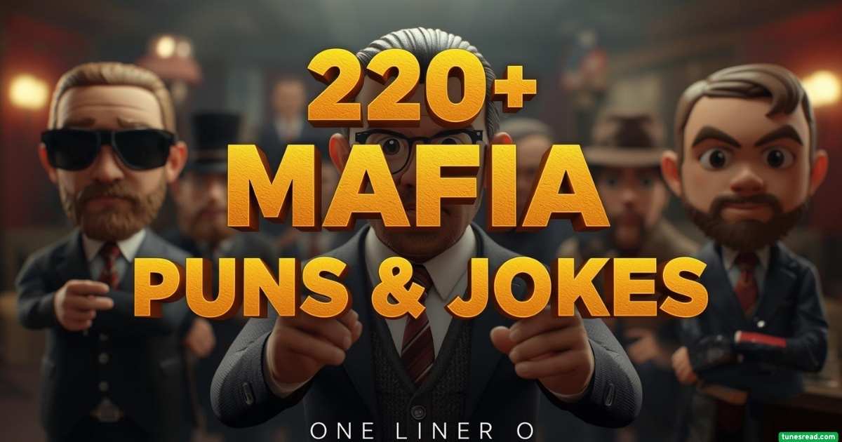 220+ Funny Mafia Puns & Jokes One Liner (2025)