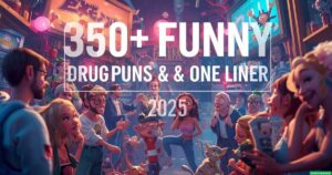 350+ Funny Drug Puns & Jokes One Liner (2025)