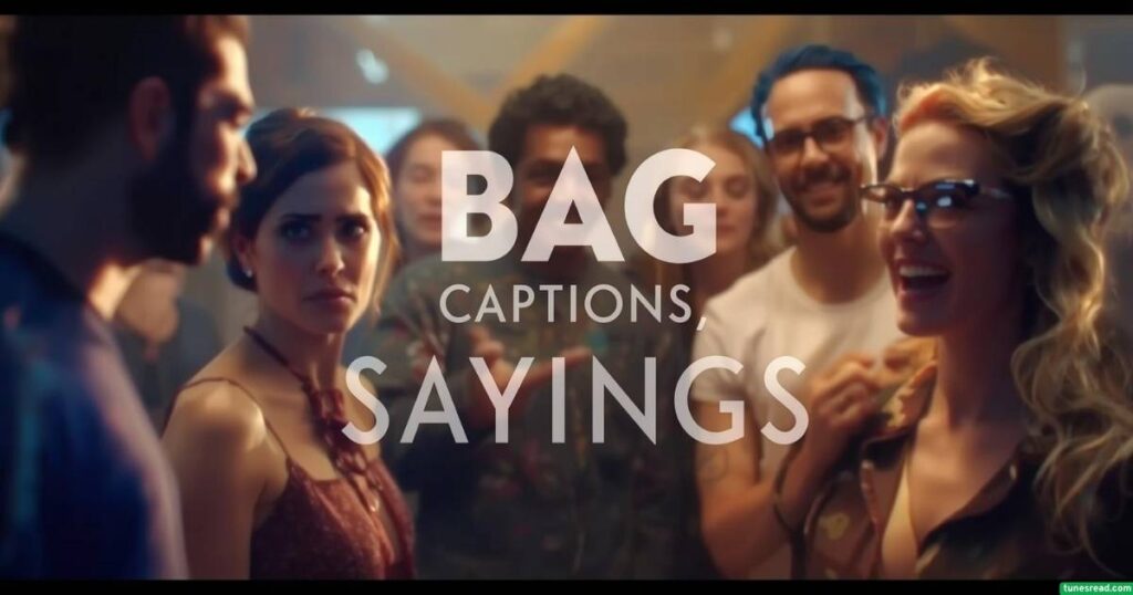 Bag Captions, Sayings