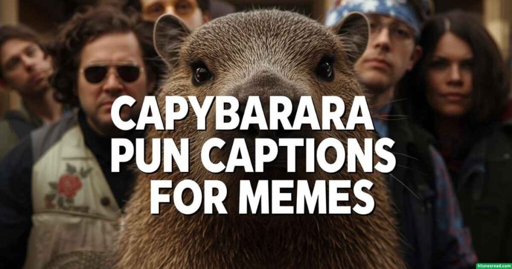 Capybara Pun Captions for Memes