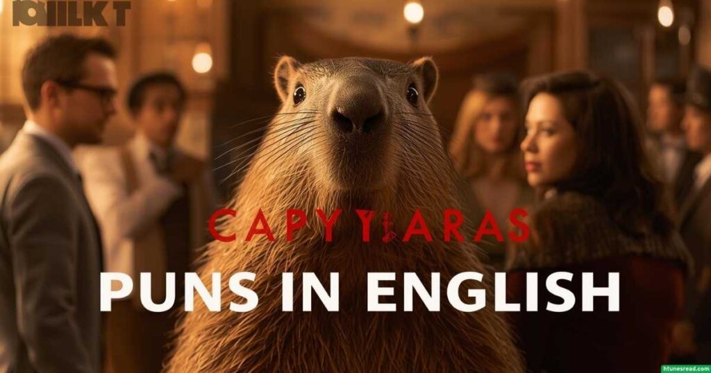 Capybara Puns in English