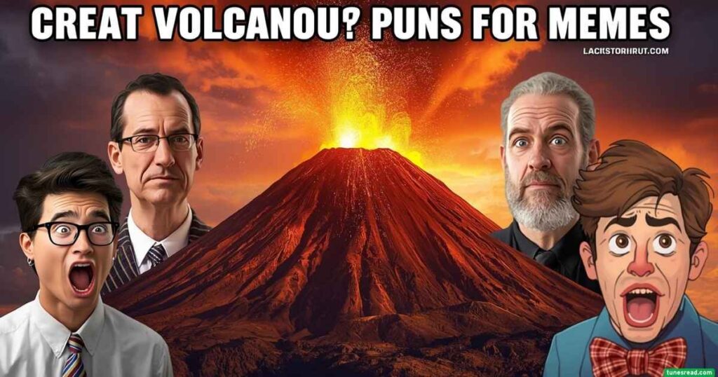 Creative Volcano Puns For Memes