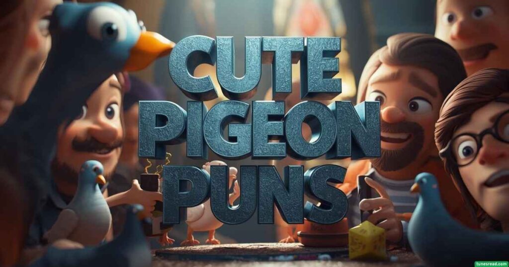 Cute Pigeon Puns