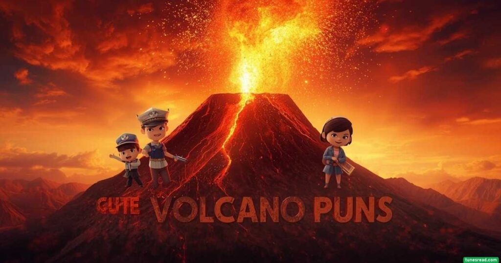 Cute Volcano Puns