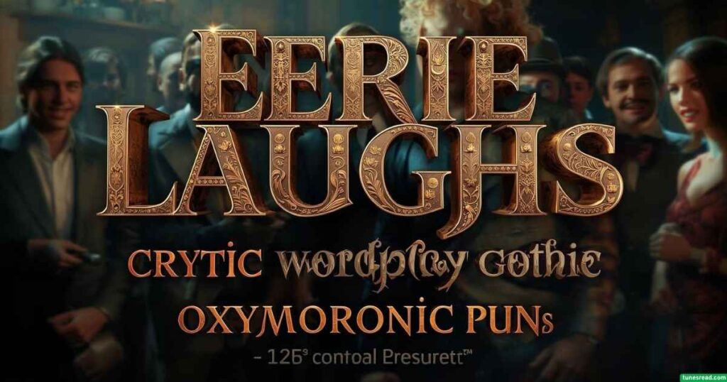 Eerie Laughs: Cryptic Wordplay (Gothic Oxymoronic Puns)