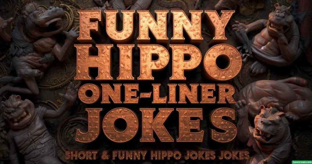 Funny Hippo One-Liner Jokes – Short & Funny Hippo Jokes