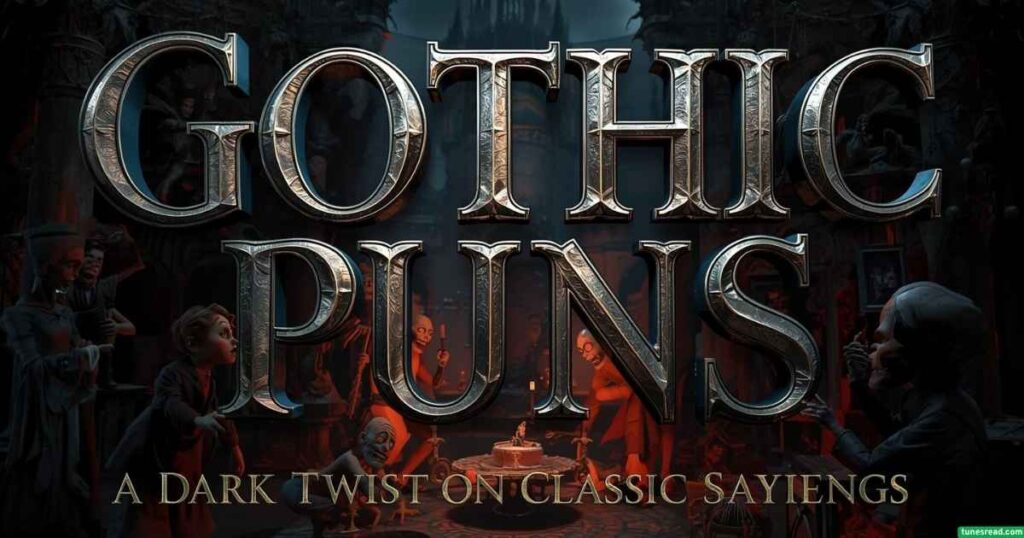 Gothic Puns: A Dark Twist on Classic Sayings