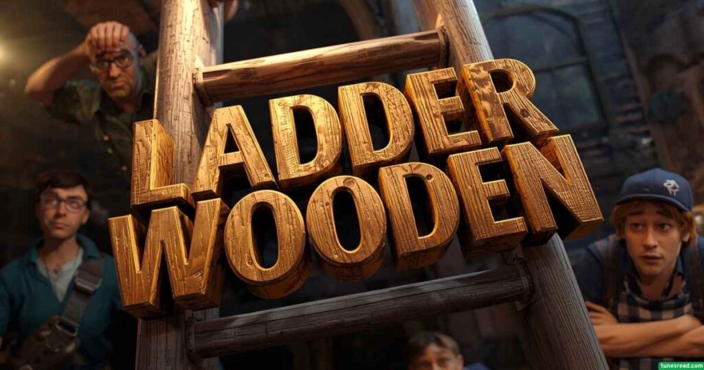 Ladder wooden