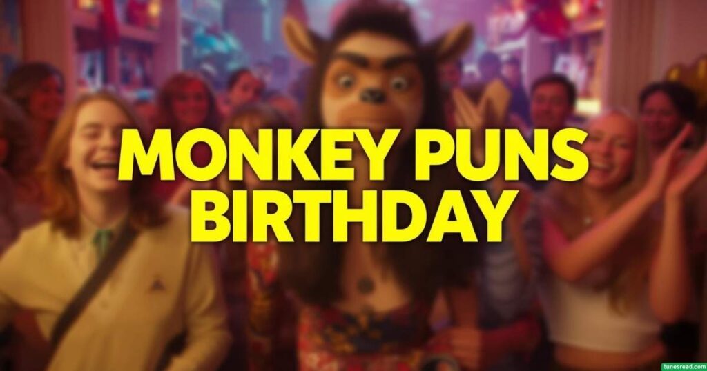 Monkey Puns Birthday