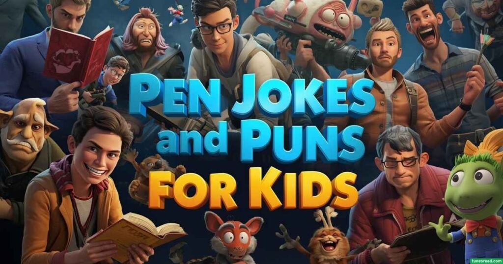 Pen Jokes and Puns for Kids