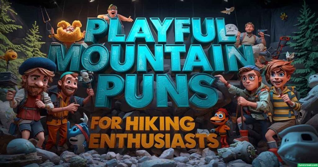 Playful Mountain Puns For Hiking Enthusiasts