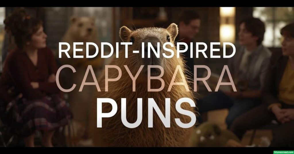 Reddit-Inspired Capybara Puns