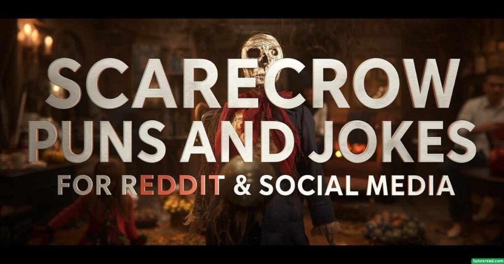Scarecrow Puns and Jokes for Reddit & Social Media
