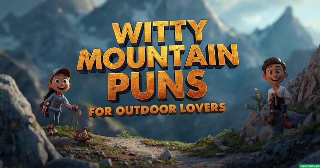 Witty Mountain Puns for Outdoor Lovers