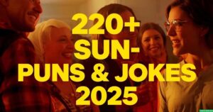220+ Funny Sun Puns & Jokes One Liner (2025)