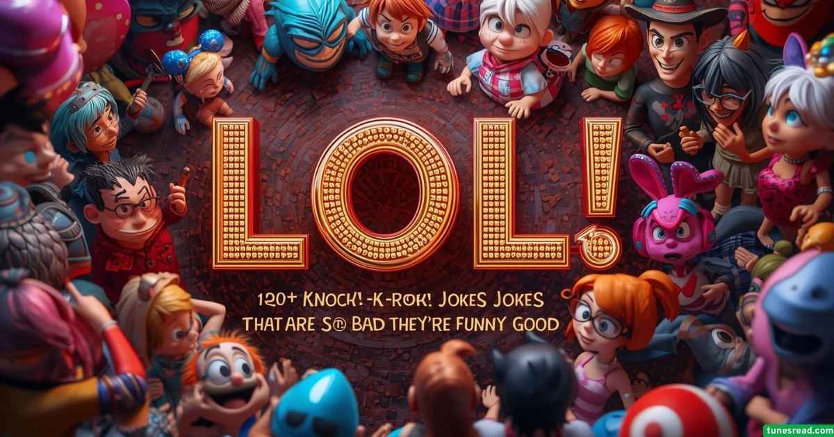 LOL ! 120+ Knock-Knock Jokes for Kids and Adults That Are So Bad They’re Funny Good