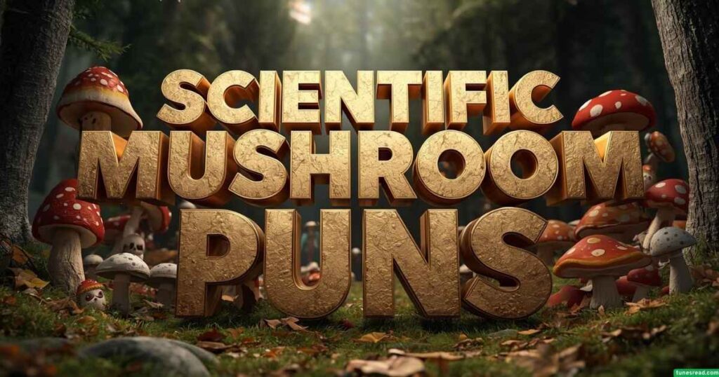 Scientific Mushroom Puns
