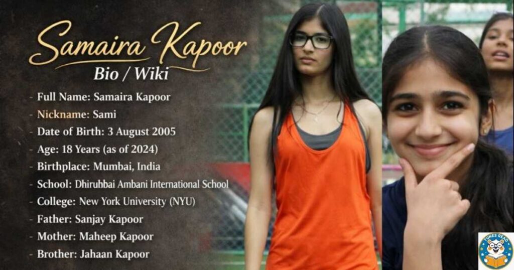 Samaira Kapoor Bio/Wiki