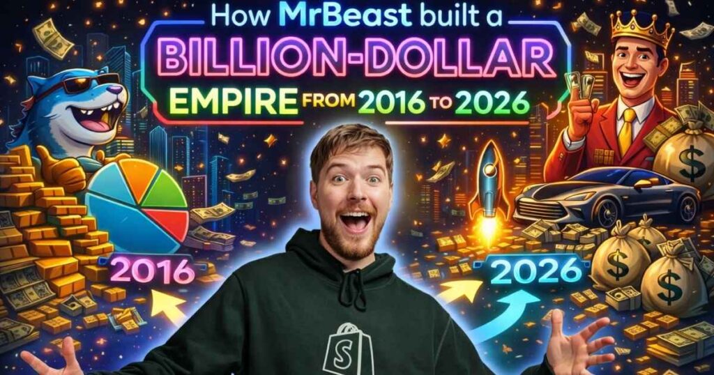 How MrBeast built a billion‑dollar empire from 2016 to 2026