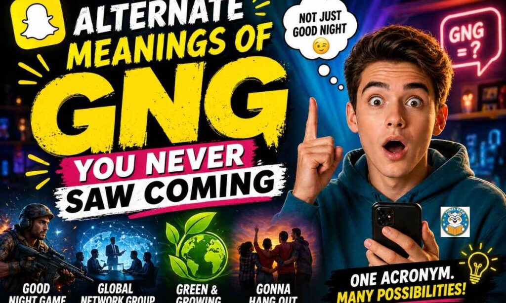 Alternate Meanings of GNG You Never Saw Coming